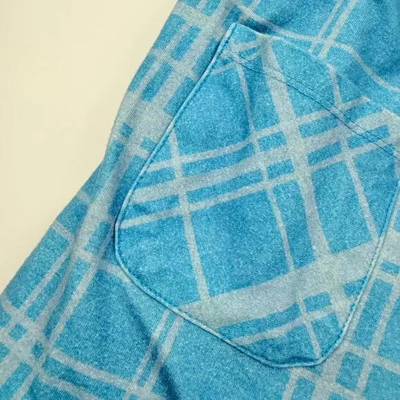 Elizabeth Cate Blue Grid Dress - Picture 3 of 5